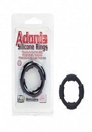 Adonis Silicone Rings Hercules Black (115743)